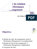 Risk & its relation with Performance management