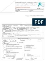 Formato de Citología Cervical