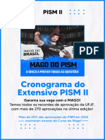Cronograma - Extensivo PISM 2
