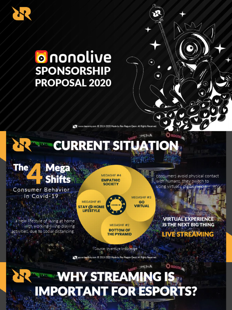 (RRQ) Sponsorship Proposal Nonolive | PDF | Social Media | Popular ...