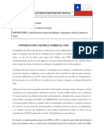 Republica de Chile Documento de Posicion