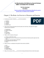 Test Bank For Biochemistry 5Th Edition by Garrett Grisham Isbn 1133106293 9781133106296 Full Chapter PDF