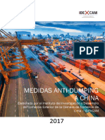 Medidas Anti Dumping A China