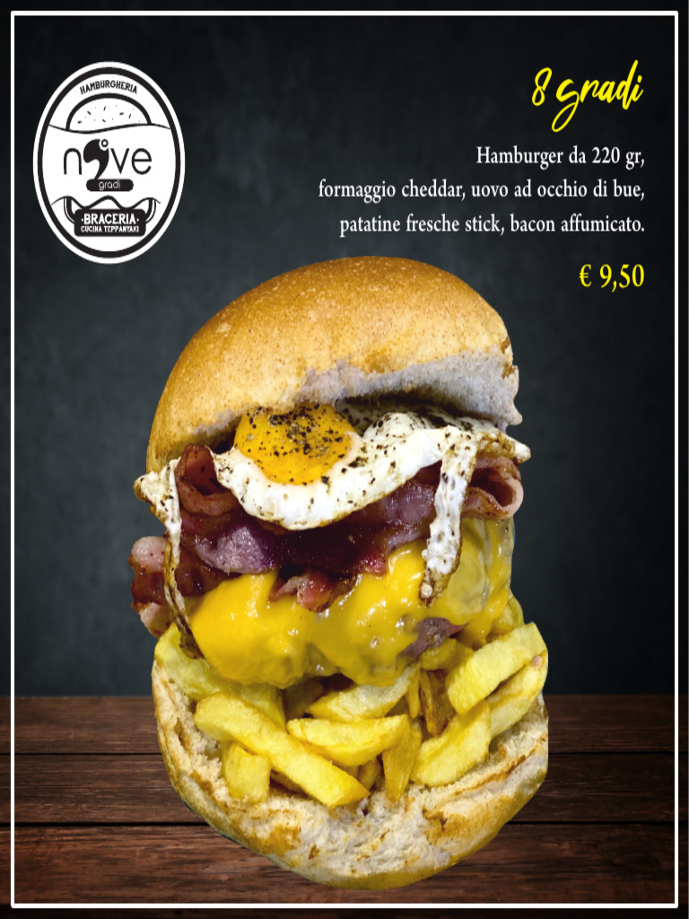 Nove Gradi Menu Panini | PDF