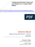 Solution Manual For Engineering Mechanics Statics and Dynamics 2Nd Edition by Plesha Gray Costanzo Isbn 0073380318 9780073380315 Full Chapter PDF