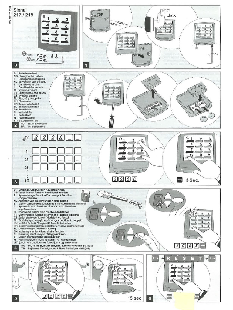 Notice Digicode | PDF