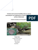 Technical and Economic Feasibility Study On Manur-Groen Kennisnet 205180