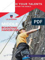 Boarding Handbook Middle