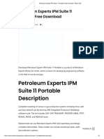 Petroleum Experts IPM Suite 11 Portable