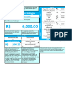 Planilha de Rendimento