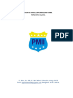 Struktur Kurikulum PKD PC PMII Salatiga