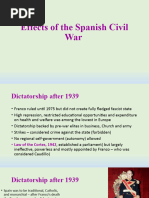 Grudic Effects of The Spanish Civil War