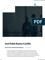 Curriculum Juan Pablo Ramos Castillo