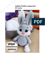 Coelhinho Bonitinho Pudim Amigurumi Receita de PDF Gratis