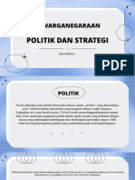 Politik Dan Strategi