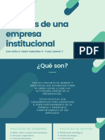 Políticas y Clasificación de Empresas