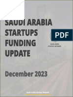 Saudi Arabia Startups Funding Update: December 2023