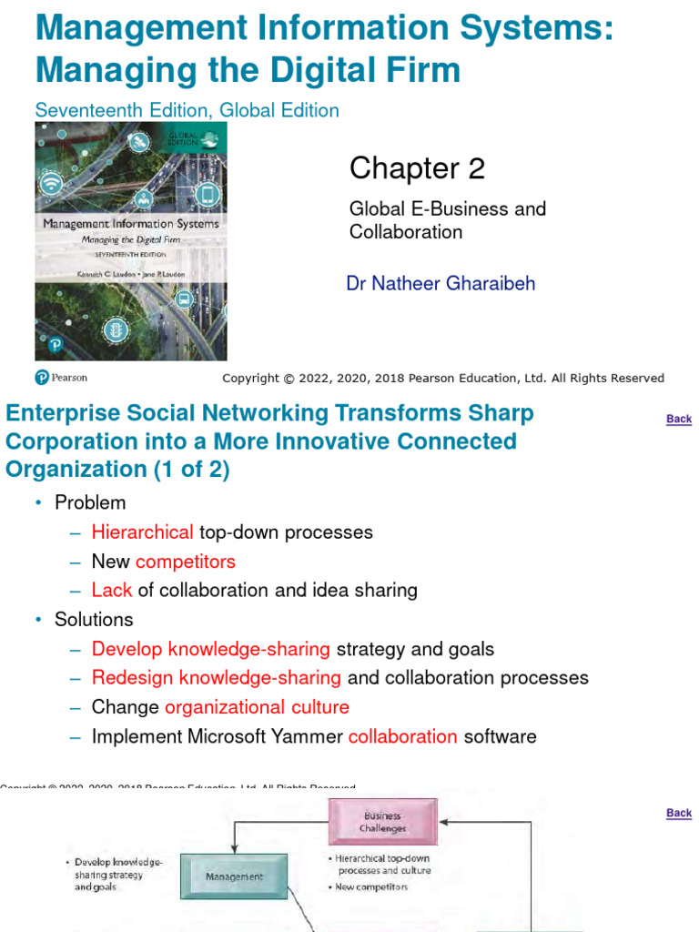 Laudon PPT ch02 | Download Free PDF | Business Process | Collaboration