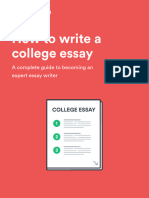Ebook How To Write A College Essay
