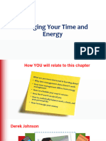 Week 4-Managing Your Time Energy and Money