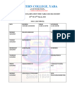 Second Term Examination Time Table 2024 (Autorecovered)