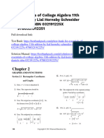 Solution Manual For Essentials of College Algebra 11Th Edition by Lial Hornsby Schneider Daniels Isbn 032191225X 978032191225 Full Chapter PDF