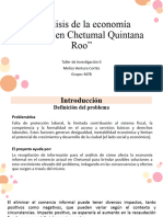Análisis de La Economía Informal Den Chetumal Quintana Roo-Melisa Ventura Cortés