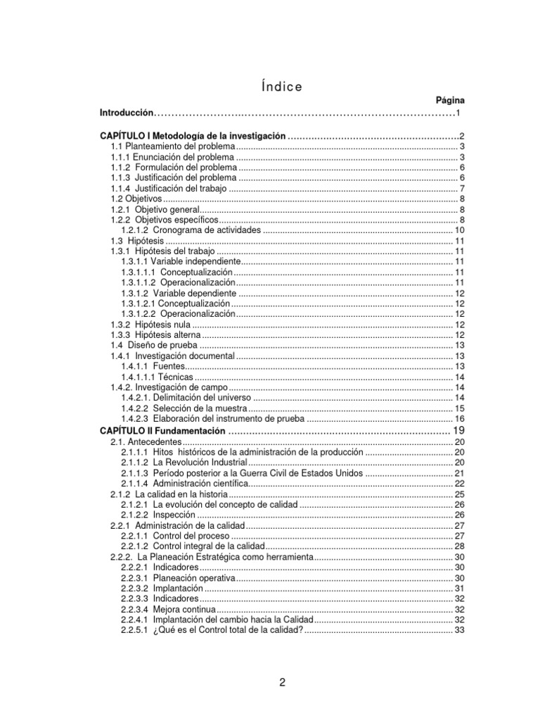 Ejemplo - T.rabajo Final | PDF | Calidad (comercial) | Fábrica