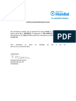 Certificado de Pago Poliza Etl382