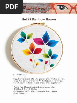 Rainbow_flower_Xstitch_Pattern_TABLET_1_Page_No395._No396