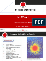 2-Atomlar, Moleküller Ve İyonlar