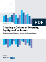 Report - Creating A Culture of Diversity, Equity, and Inclusion - HBR