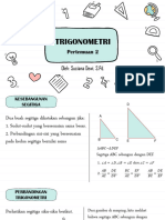 TRIGONOMETRI (Perbandingan Trigonometri Pada Segitiga Siku-Siku)