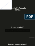 Traabalho de Redacao Edital