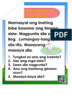 Filipino Reading Comprehension (Part 2)