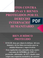 Delitos Contra Personas y Bienes Protegidos Dih