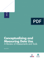 Conceptualizing and Measuring Data Use