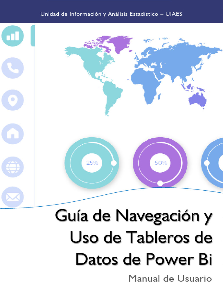 Guia de Navegacion y Uso de Tableros de Datos de Power Bi | PDF