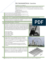 Lista Exercicios Funcoes Trigonometricas