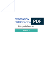FP - S6 - Lectura - Exposición Fotográfica. Fotografía Forense
