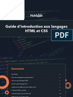 Guide Dintroduction Aux Langages HTML Et CSS