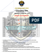 Rol de Juegos Mini (Sabado 24 de Febrero) Jaltipan Cup 2024
