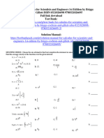 Download Test Bank For Calculus For Scientists And Engineers 1St Edition By Briggs Cochran And Gillett Isbn 0321826698 9780321826695 full chapter pdf