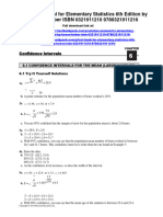 Elementary Statistics 6Th Edition Larson Solutions Manual Full Chapter PDF