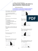 Elementary Statistics 6Th Edition Allan Bluman Solutions Manual Full Chapter PDF