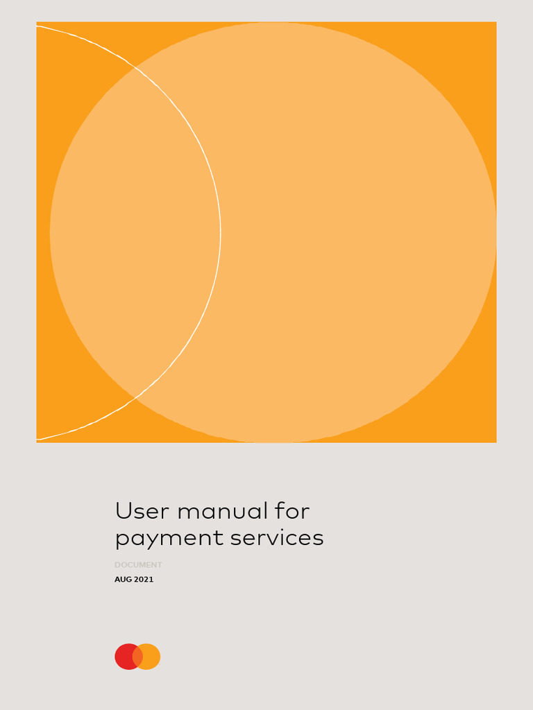 Payment Services User Manual | PDF | Payments | Credit Card