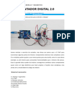 Contador Digital Display 7 Segmentos