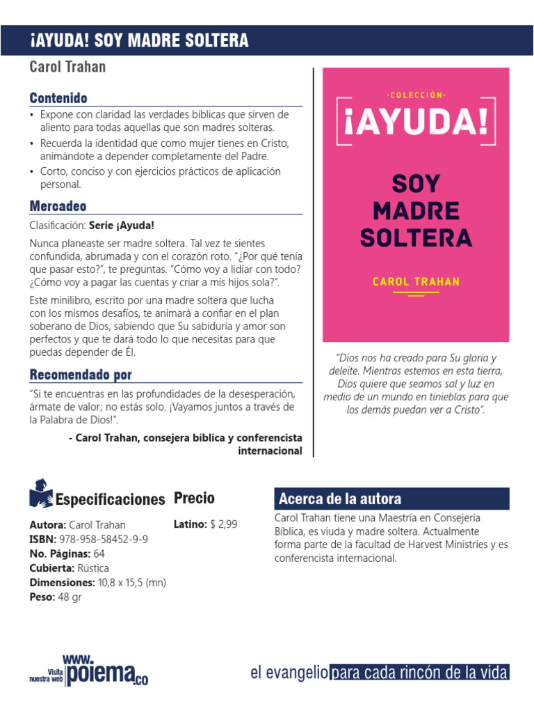 Ayuda para Madres Solteras | PDF | Relaciones personales, crianza y ...