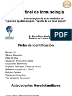 Inmunologia Caso Clinico Mpox