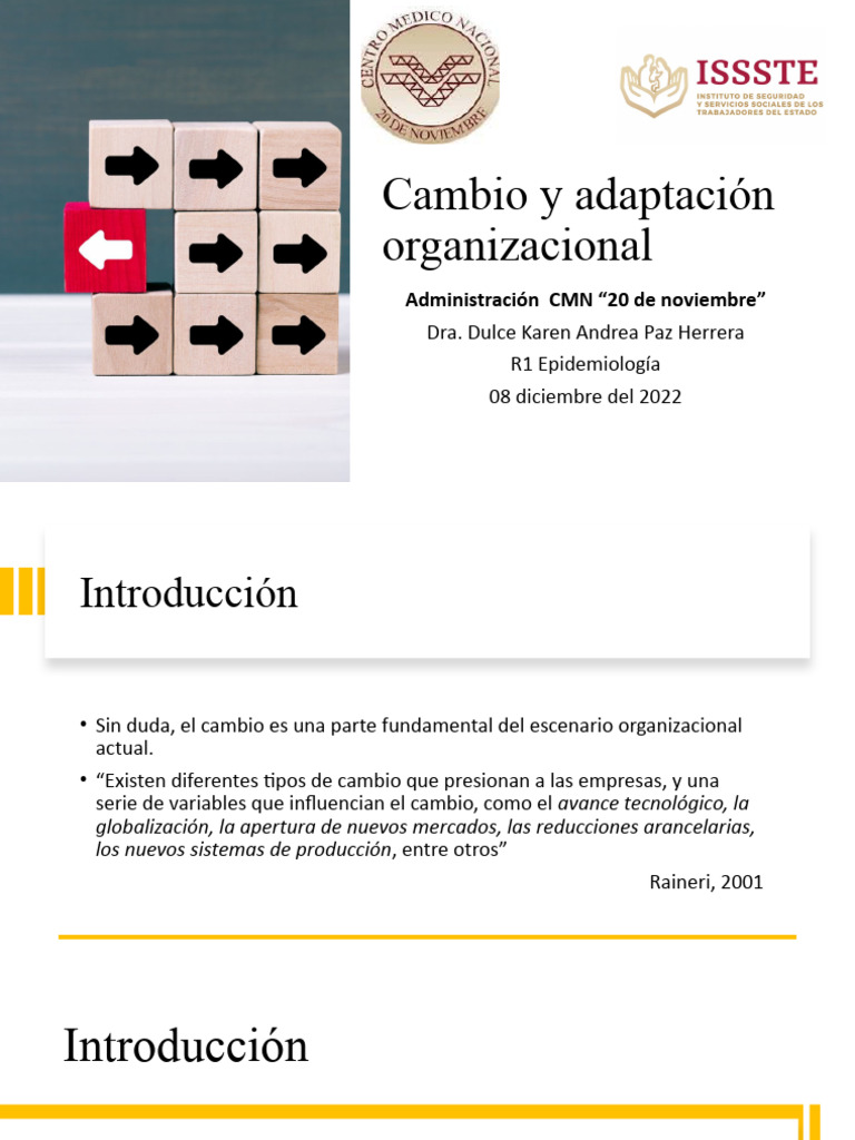 Adaptación Organizacional Efectiva | PDF | Aprendizaje | Gestión del cambio